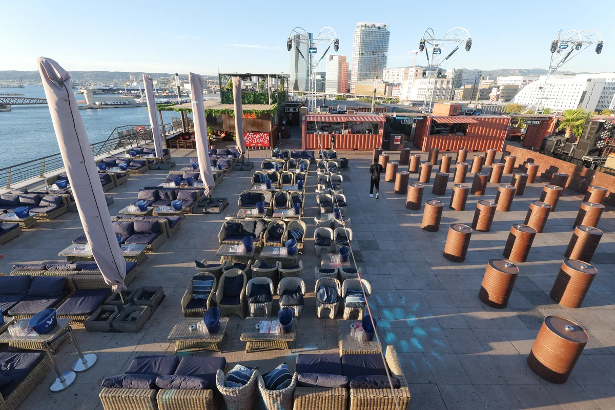 Le Rooftop des Terrasses — Joliette, Marseille nightlife venue